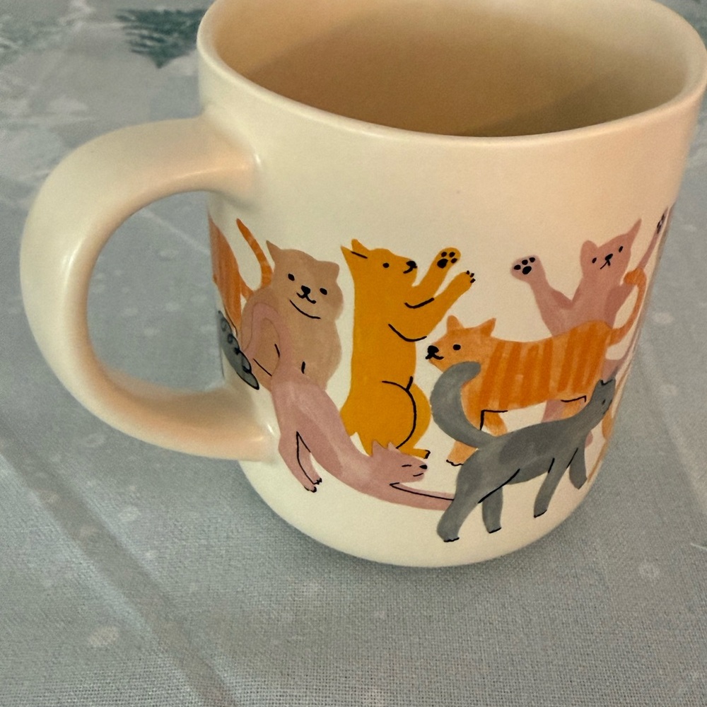 Opalhouse Cat Person Mug - Cream and Multicolor - Picture 4 of 5